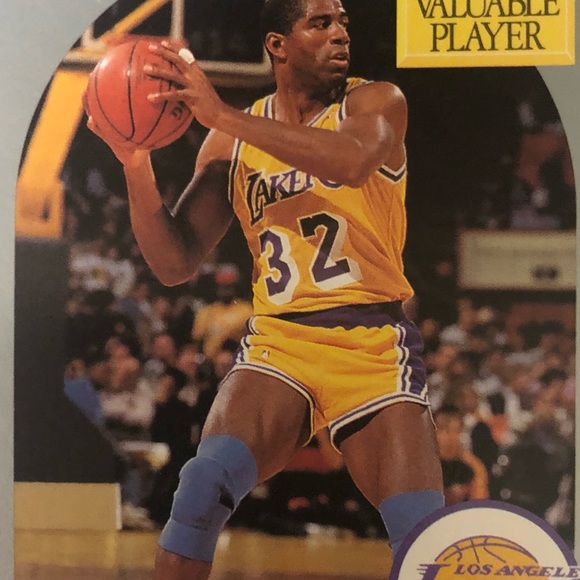 Hoops basketball 🏀 Larry Bird 39, Magic Johnson - Picture 3 of 6